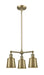 Innovations - 207-AB-M9-AB-LED - LED Chandelier - Franklin Restoration - Antique Brass