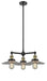 Innovations - 207-BAB-G2-LED - LED Chandelier - Franklin Restoration - Black Antique Brass