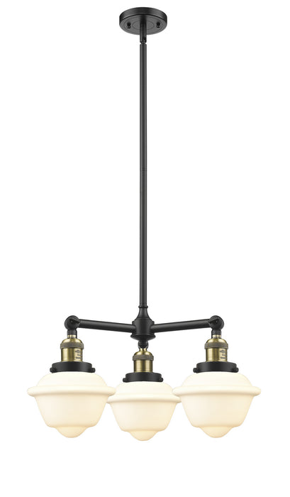 Innovations - 207-BAB-G531-LED - LED Chandelier - Franklin Restoration - Black Antique Brass