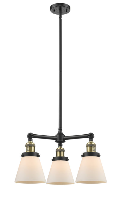 Innovations - 207-BAB-G61-LED - LED Chandelier - Franklin Restoration - Black Antique Brass