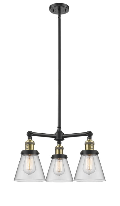 Innovations - 207-BAB-G62-LED - LED Chandelier - Franklin Restoration - Black Antique Brass