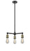 Innovations - 207-BAB-LED - LED Chandelier - Franklin Restoration - Black Antique Brass