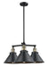 Innovations - 207-BAB-M10 - Three Light Chandelier - Franklin Restoration - Black Antique Brass