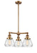 Innovations - 207-BB-G172-LED - LED Chandelier - Franklin Restoration - Brushed Brass