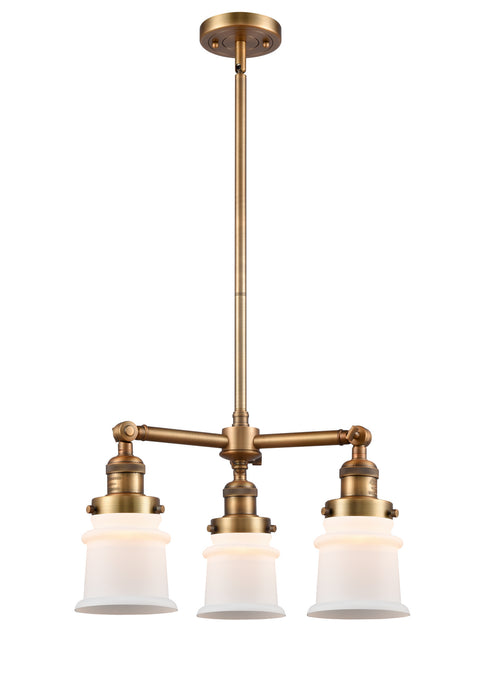 Innovations - 207-BB-G181S-LED - LED Chandelier - Franklin Restoration - Brushed Brass