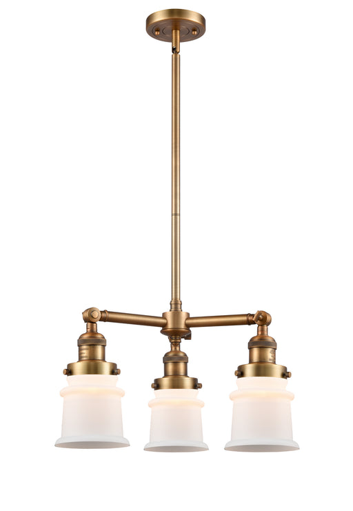 Innovations - 207-BB-G181S-LED - LED Chandelier - Franklin Restoration - Brushed Brass