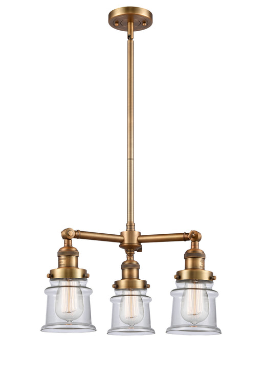 Innovations - 207-BB-G182S-LED - LED Chandelier - Franklin Restoration - Brushed Brass