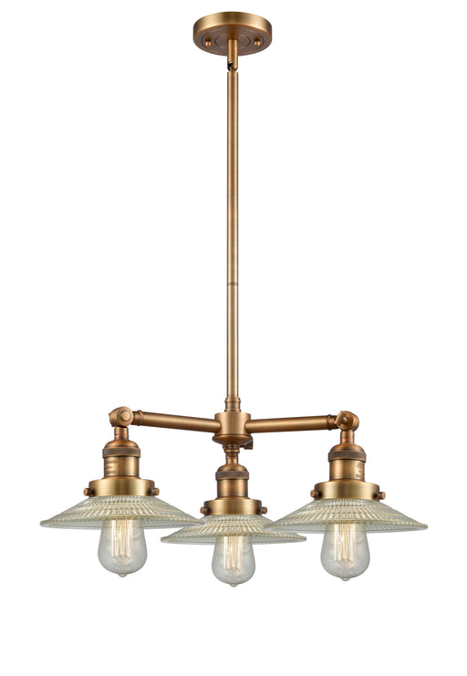 Innovations - 207-BB-G2-LED - LED Chandelier - Franklin Restoration - Brushed Brass
