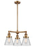 Innovations - 207-BB-G62-LED - LED Chandelier - Franklin Restoration - Brushed Brass