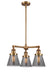 Innovations - 207-BB-G63-LED - LED Chandelier - Franklin Restoration - Brushed Brass