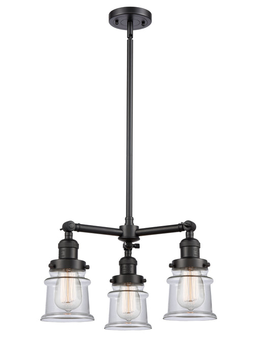 Innovations - 207-BK-G182S-LED - LED Chandelier - Franklin Restoration - Matte Black