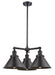 Innovations - 207-BK-M10-LED - LED Chandelier - Franklin Restoration - Matte Black