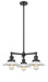 Innovations - 207-OB-G1 - Three Light Chandelier - Franklin Restoration - Oil Rubbed Bronze