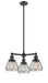 Innovations - 207-OB-G172-LED - LED Chandelier - Franklin Restoration - Oil Rubbed Bronze