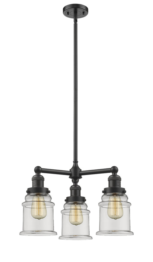 Innovations - 207-OB-G182-LED - LED Chandelier - Franklin Restoration - Oil Rubbed Bronze