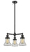 Innovations - 207-OB-G194-LED - LED Chandelier - Franklin Restoration - Oil Rubbed Bronze