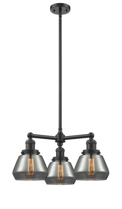 Innovations - 207-OB-G173-LED - LED Chandelier - Franklin Restoration - Oil Rubbed Bronze