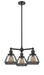Innovations - 207-OB-G173-LED - LED Chandelier - Franklin Restoration - Oil Rubbed Bronze