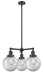 Innovations - 207-OB-G202-8 - Three Light Chandelier - Franklin Restoration - Oil Rubbed Bronze