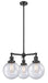 Innovations - 207-OB-G204-8-LED - LED Chandelier - Franklin Restoration - Oil Rubbed Bronze