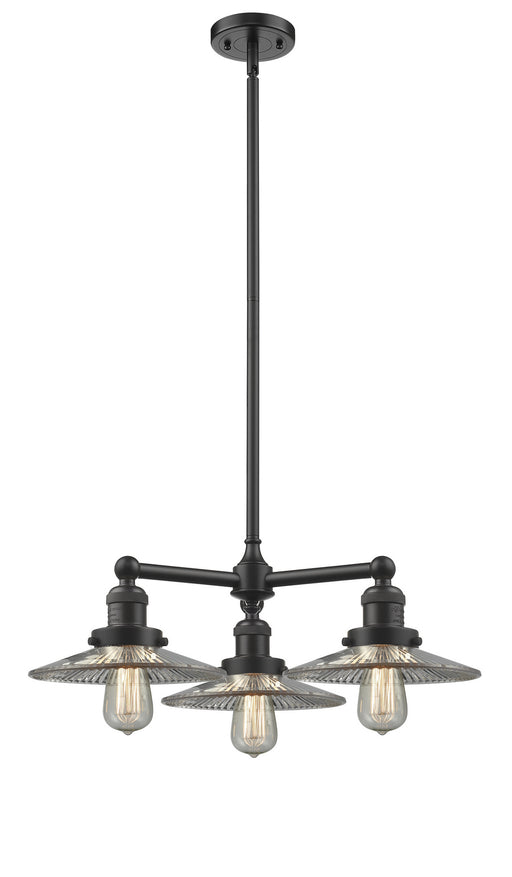 Innovations - 207-OB-G2-LED - LED Chandelier - Franklin Restoration - Oil Rubbed Bronze