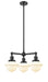 Innovations - 207-OB-G531 - Three Light Chandelier - Franklin Restoration - Oil Rubbed Bronze