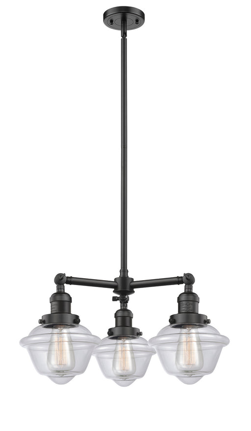 Innovations - 207-OB-G532-LED - LED Chandelier - Franklin Restoration - Oil Rubbed Bronze