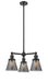 Innovations - 207-OB-G63-LED - LED Chandelier - Franklin Restoration - Oil Rubbed Bronze