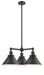 Innovations - 207-OB-M10 - Three Light Chandelier - Franklin Restoration - Oil Rubbed Bronze