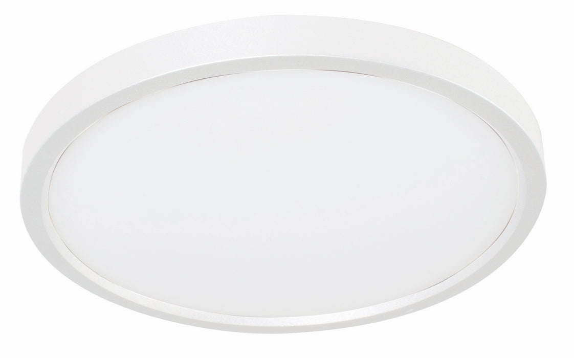 AFX Lighting - EGRF12LAJD1WH - LED Flush Mount - Edge Round - White