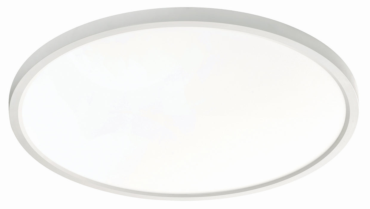 AFX Lighting - EGRF2440LAJD2WH - LED Flush Mount - Edge Round - White