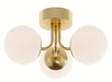 AFX Lighting - METC15L30D1SB - LED Flush Mount - Metropolitan - Satin Brass