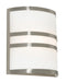 AFX Lighting - PLZS11MBBN - Two Light Wall Sconce - Plaza - Brushed Nickel