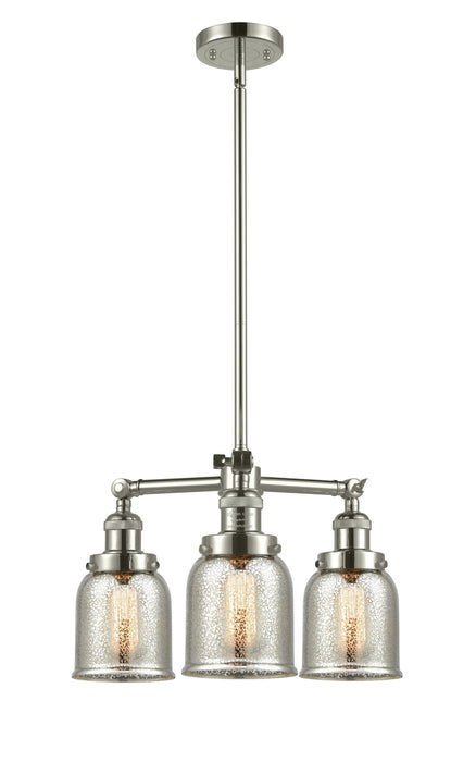 Innovations - 207-PN-G58-LED - LED Chandelier - Franklin Restoration - Polished Nickel