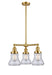 Innovations - 207-SG-G192-LED - LED Chandelier - Franklin Restoration - Satin Gold