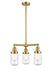 Innovations - 207-SG-G314-LED - LED Chandelier - Franklin Restoration - Satin Gold