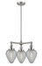 Innovations - 207-SN-G165-LED - LED Chandelier - Franklin Restoration - Brushed Satin Nickel