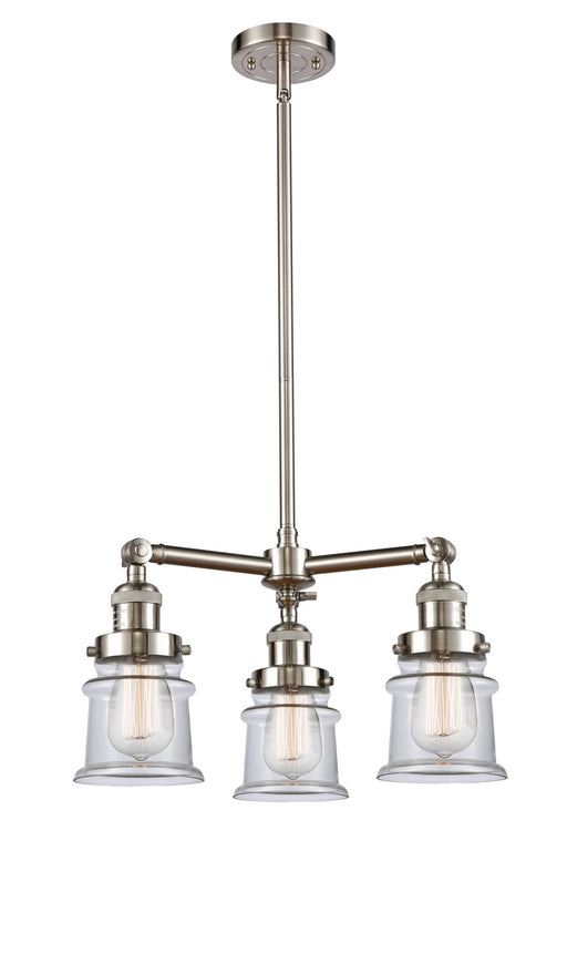 Innovations - 207-SN-G182S-LED - LED Chandelier - Franklin Restoration - Brushed Satin Nickel