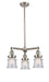 Innovations - 207-SN-G184S - Three Light Chandelier - Franklin Restoration - Brushed Satin Nickel