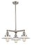 Innovations - 207-SN-G1-LED - LED Chandelier - Franklin Restoration - Brushed Satin Nickel