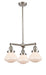 Innovations - 207-SN-G321-LED - LED Chandelier - Franklin Restoration - Brushed Satin Nickel