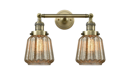 Innovations - 208-AB-G146-LED - LED Bath Vanity - Franklin Restoration - Antique Brass