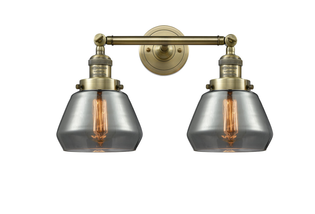 Innovations - 208-AB-G173-LED - LED Bath Vanity - Franklin Restoration - Antique Brass