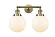 Innovations - 208-AB-G201-8-LED - LED Bath Vanity - Franklin Restoration - Antique Brass