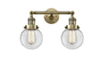 Innovations - 208-AB-G202-6-LED - LED Bath Vanity - Franklin Restoration - Antique Brass