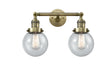 Innovations - 208-AB-G204-6-LED - LED Bath Vanity - Franklin Restoration - Antique Brass