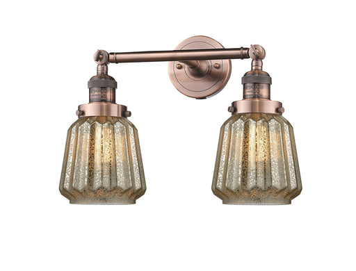Innovations - 208-AC-G146-LED - LED Bath Vanity - Franklin Restoration - Antique Copper