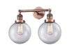 Innovations - 208-AC-G202-8-LED - LED Bath Vanity - Franklin Restoration - Antique Copper