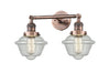 Innovations - 208-AC-G534 - Two Light Bath Vanity - Franklin Restoration - Antique Copper