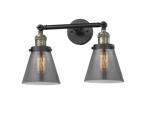 Innovations - 208-BAB-G63 - Two Light Bath Vanity - Franklin Restoration - Black Antique Brass